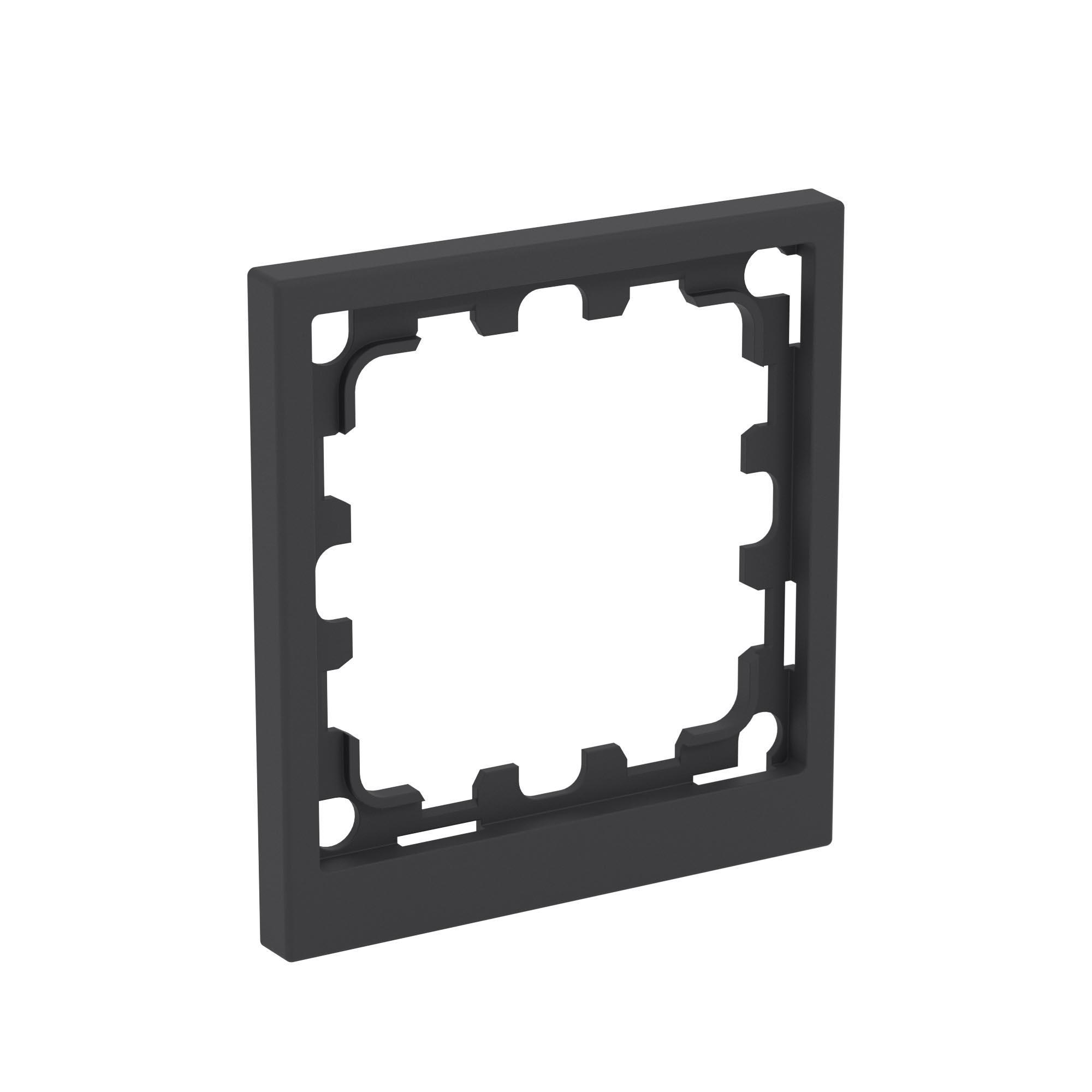 Рамка 1 пост IP44, KANT, черный уголь DKC 7012942