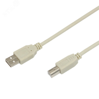 Кабель USB B - USB A, 1.8м., серый REXANT 18-1104