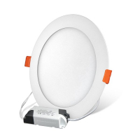 Светильник светодиодный ДВО-6w круг, 6500К, 450Лм, slim, белый, 120мм СОЮЗ UNIVersal 1249