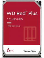 Жесткий диск 6TB Red Plus 3.5'', SATAIII, 5400 об/мин, 256 МБ Western Digital WD60EFPX 152406