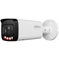 Видеокамера IP уличная 4Мп цилиндрическая ИК/LED-60м PoE с ИИ (2.7-13.5мм) Dahua DH-IPC-HFW2449TP-ZAS-IL 150141