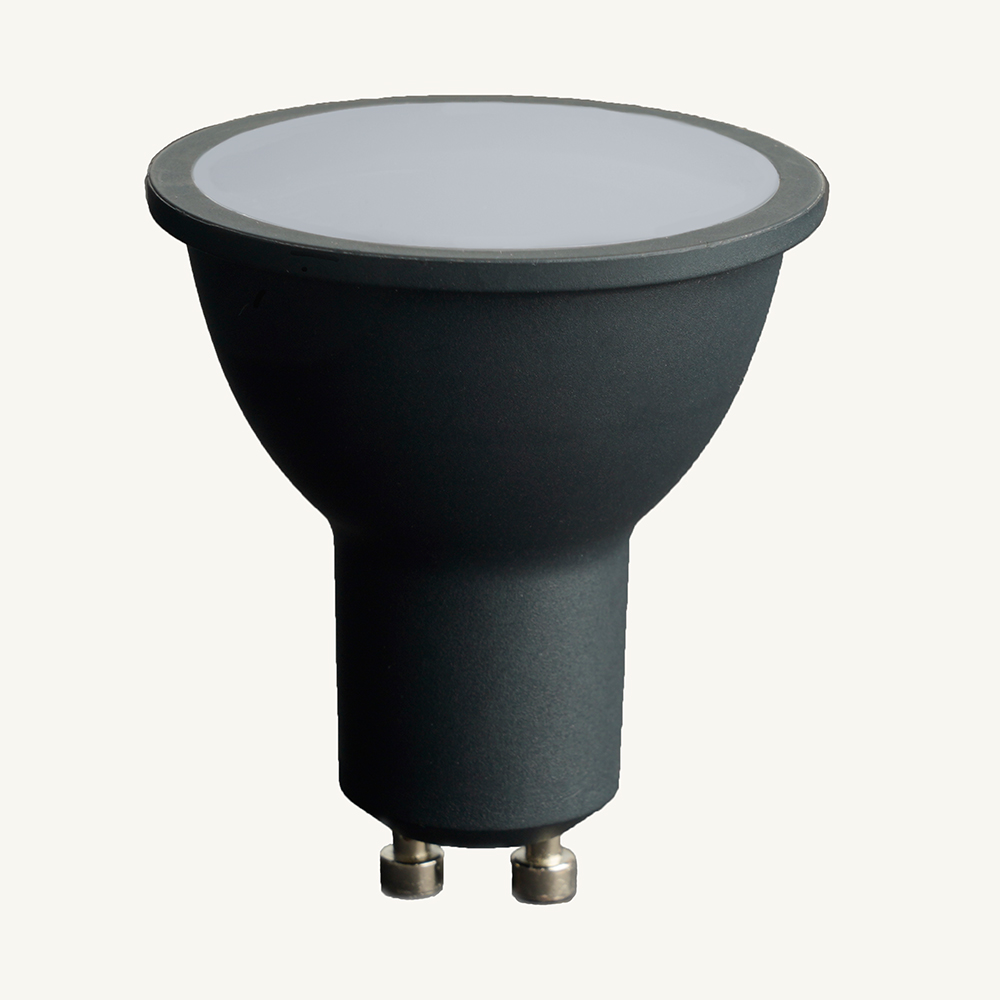 Лампа светодиодная LED 8вт 230в GU10 белый черный корпус Feron.PRO FERON LB-1608 48959