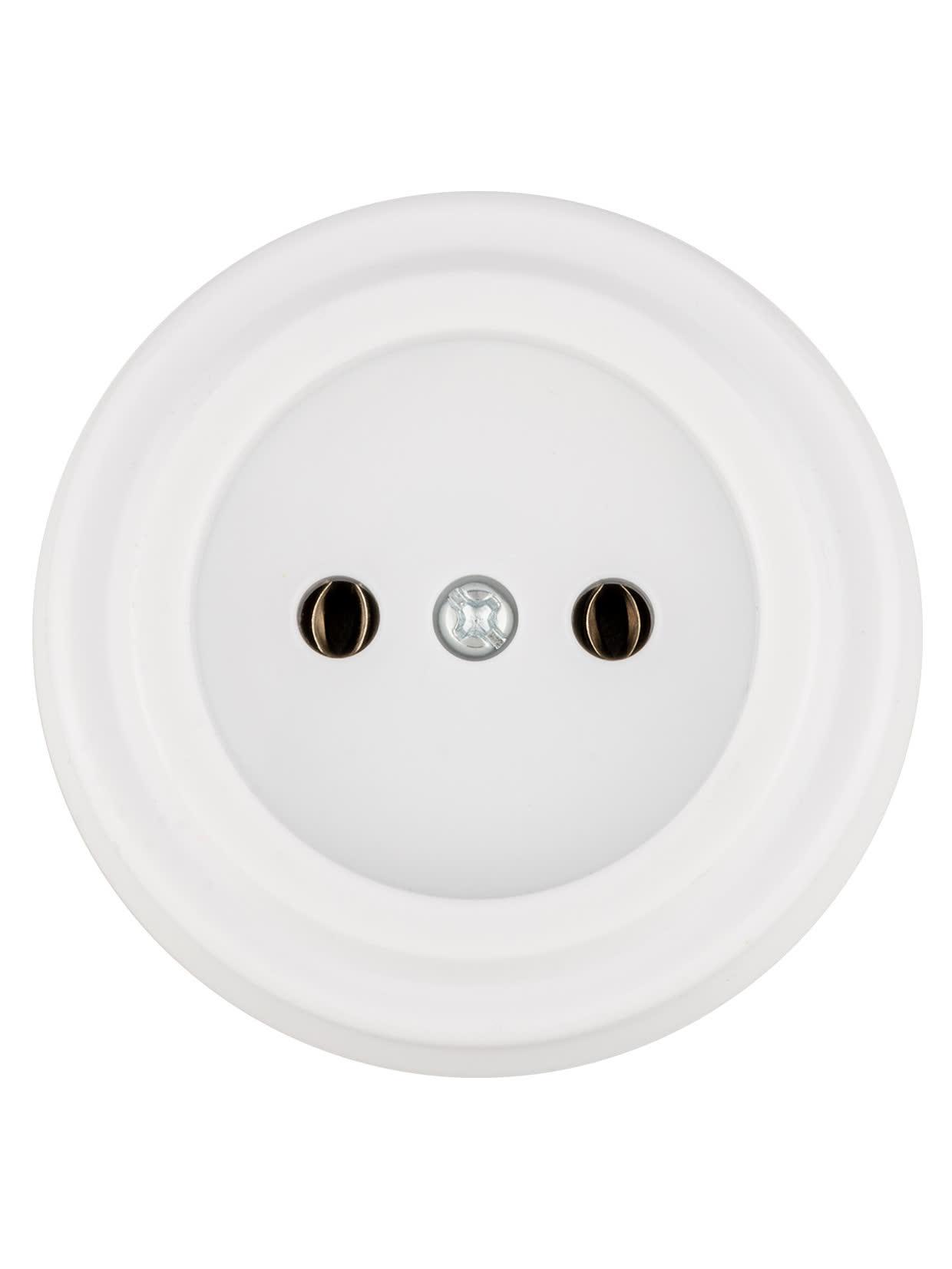 Розетка 2П 10А 250В белая «Виви» TDM TDM ELECTRIC SQ1820-1011