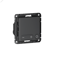 ATLASDESIGN SMART Термостат программируемый для   электрического теплого пола, Zigbee, 16 А, мех.,  ЧЕРНЫЙ Systeme Electric ATN001038Z