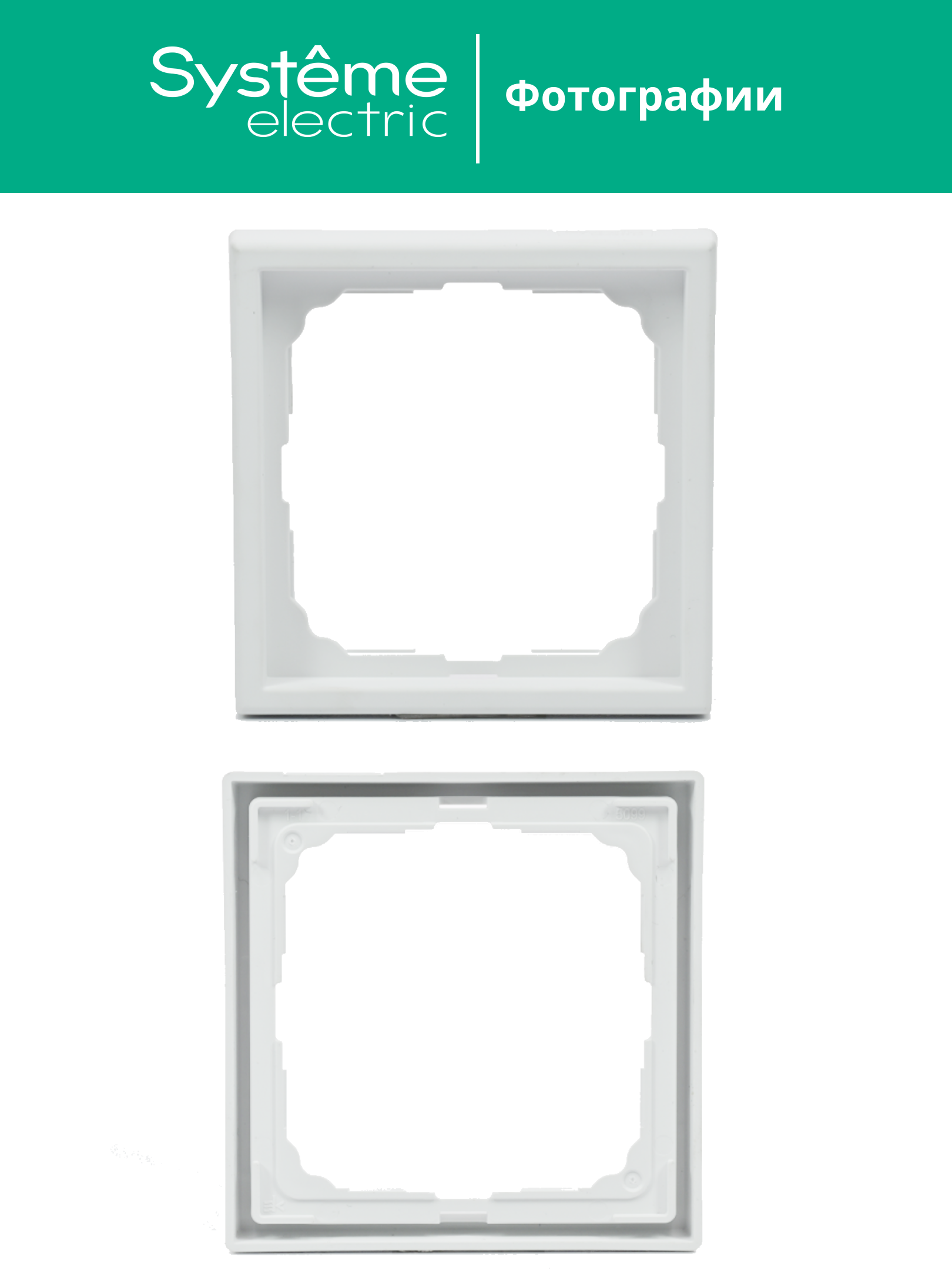 ARTGALLERY рамка 1-постовая, лотос Systeme Electric GAL001301