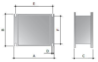 Коробка ответвительная 154х129х58мм IP66 RAL9006 алюминиевая DKC 65302
