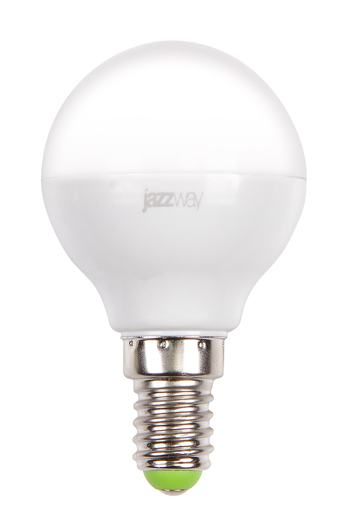 Лампа светодиодная LED 9w E14 4000K шар Jazzway JazzWay 5019096