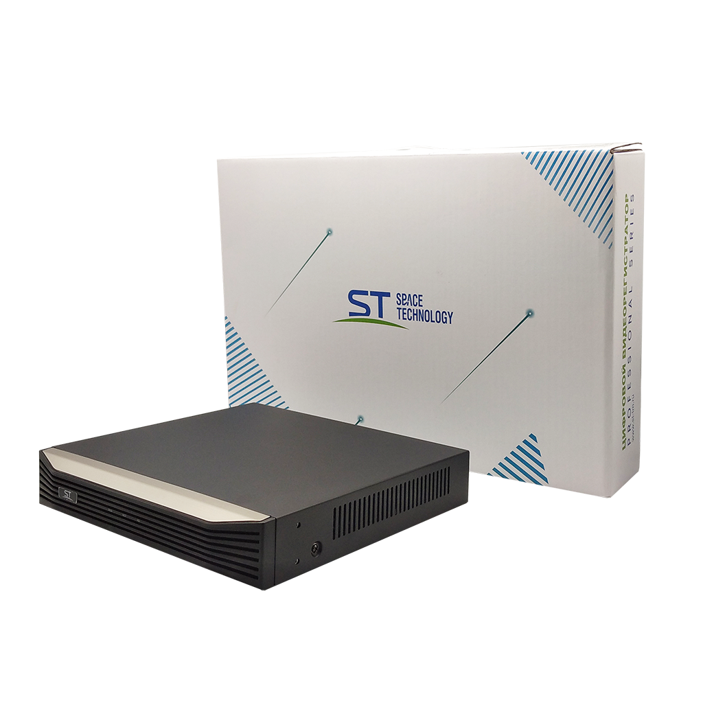 Видеорегистратор IP 16-канальный 8Мп 1 HDD Space Technology ST-NVR-V16081 URBAN 00-00054896
