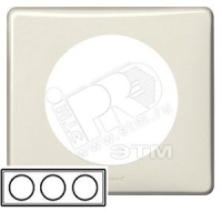 Рамка Celiane 3 поста бежевая Legrand/Daccord 68693 068693