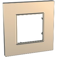 Unica-Quadro Рамка 1 пост медь Schneider Electric MGU6.702.56