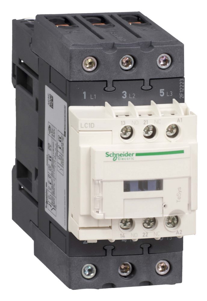 Пускатель магнитный 50А катушка управления 220В АС 1НО+1НЗ LC1D Schneider Electric LC1D50AM7