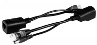 Комплект пассивный (инжектор + сплиттер) для передачи PoE по кабелю Cat 5e. SC&T PPK-11 00010642