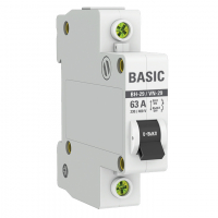 Выключатель нагрузки 1P 63А ВН-29 Basic EKF SL29-1-63-bas