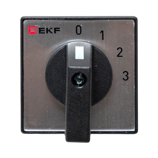 Переключатель кулачковый ПК-1-101 10А 1P '0-1-2-3' EKF pk-1-101-10
