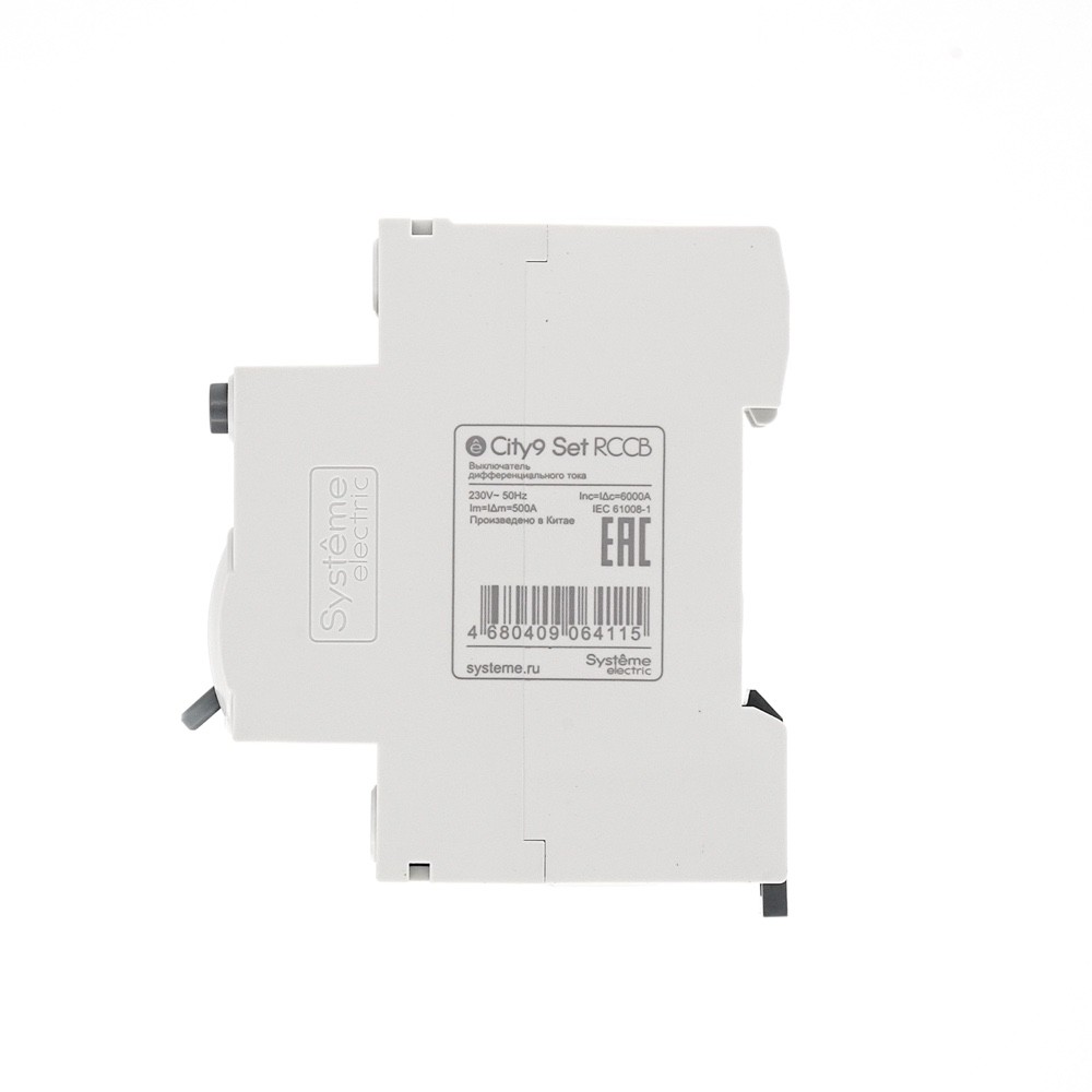 Выключатель дифференциального тока (ВДТ) 40А 2P 30мА Тип-A 230В City9 Set Systeme Electric C9R68240