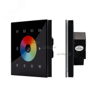 Панель Sens SR-2820B-AC-RF-IN Black (220V,RGBW,1 зона) (ARL, IP20 Пластик, 3 года) Arlight 021037