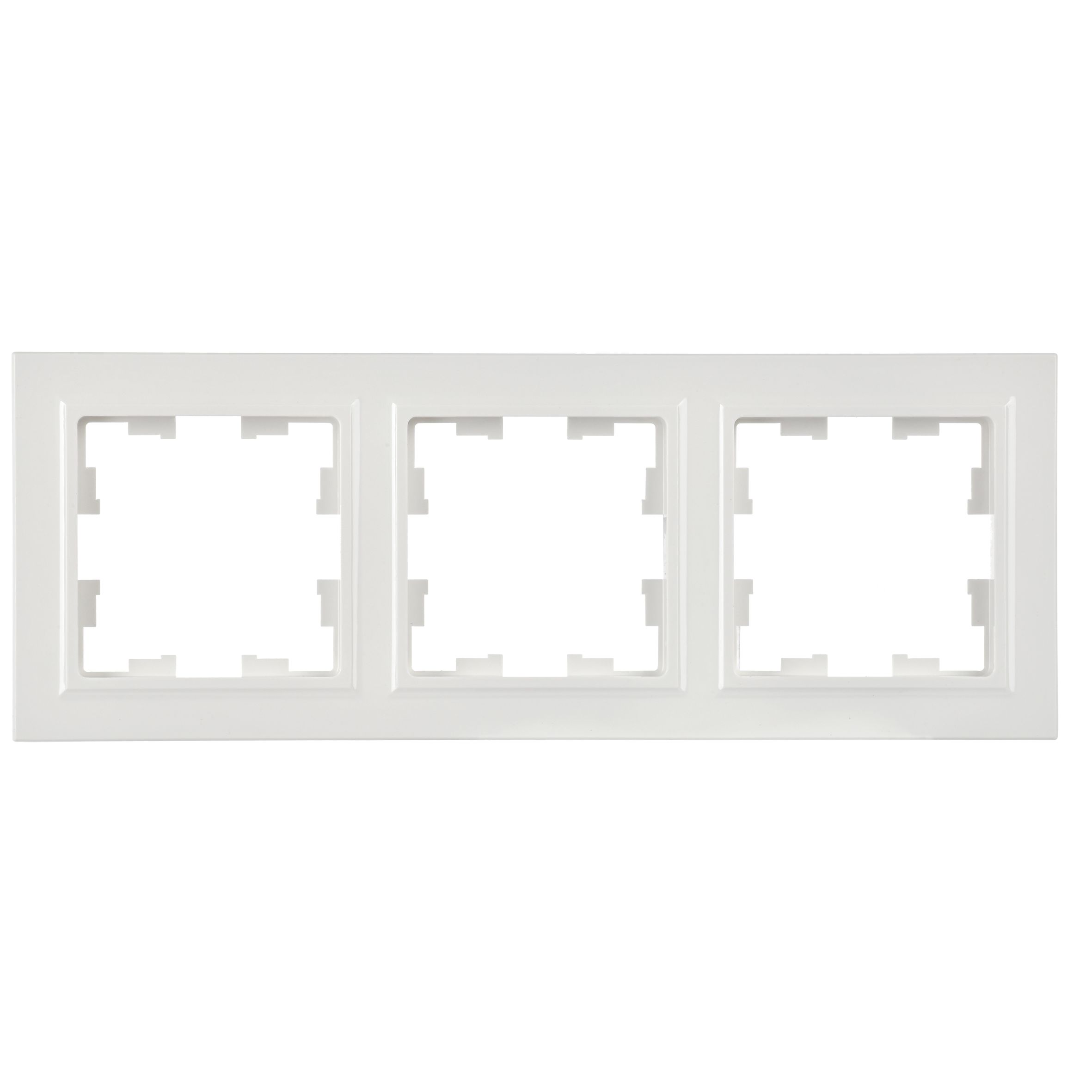 BRITE Рамка 3 поста РУ-3-БрБ белый IEK BR-M32-K01