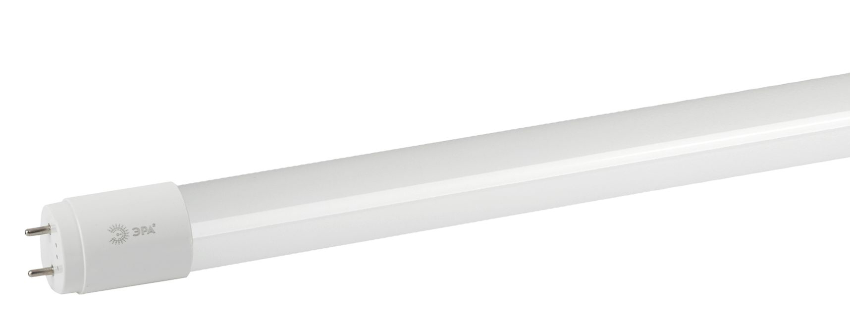 Лампа светодиодная LED 10 Вт 1000Лм 6500К трубка, стекло холодный G13 170-265В LED T8-10W-865-G13-600mm NTB Red Line ЭРА Б0062463