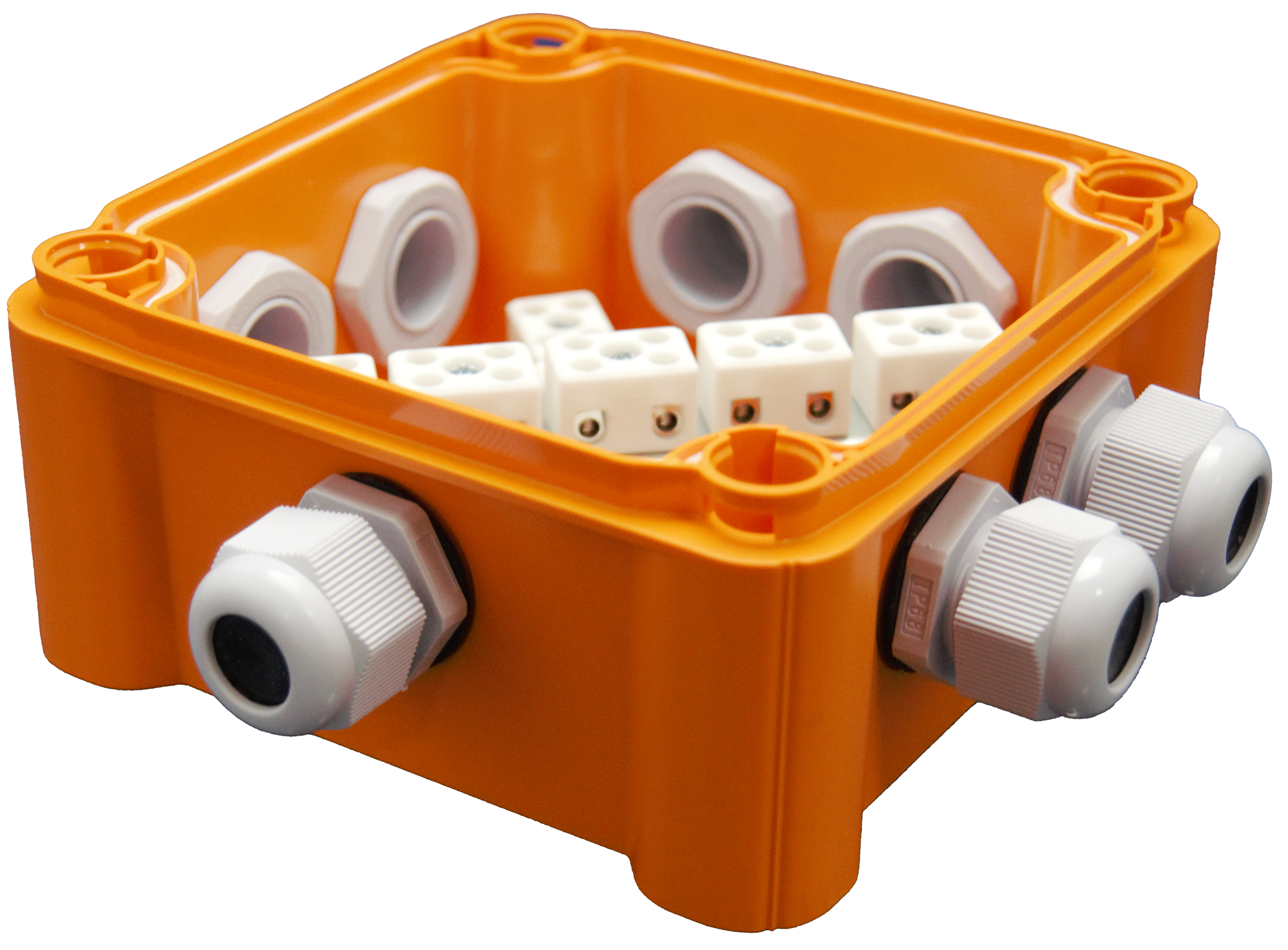 Коробка монтажная огнестойкая КМ-О-1212(П)(18к)-IP66(П6-12) Гефест УТ000031492