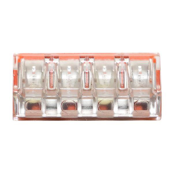 Клемма СМК 773-174 (с пастой) 4 отверстия 2.5-6.0мм2 (уп.50шт.) PROxima EKF plc-smk-773-174