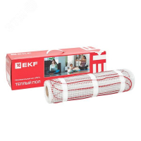 Мат нагревательный двухжильный 'Уют' 5кв.м. 750Вт Proxima EKF nm2-750-5