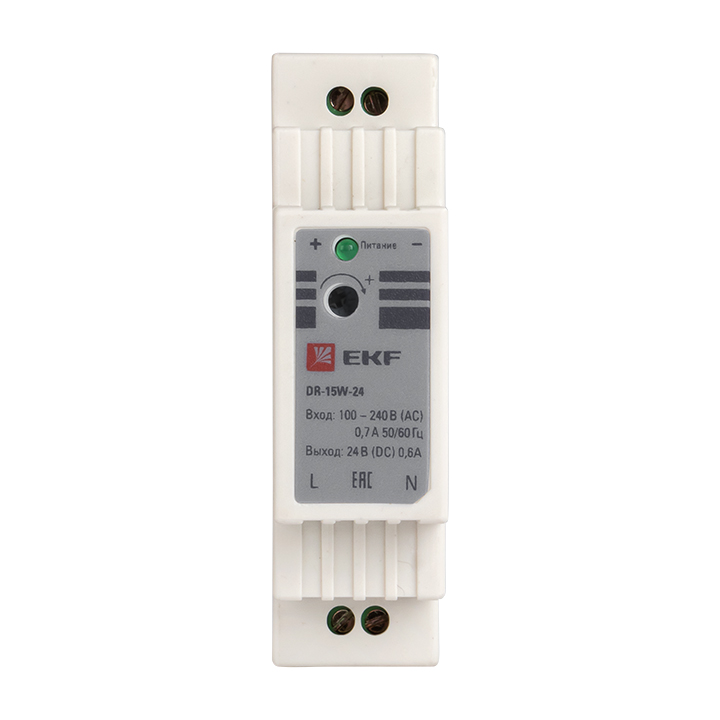 Блок питания 24В PROxima EKF DR-15W-24