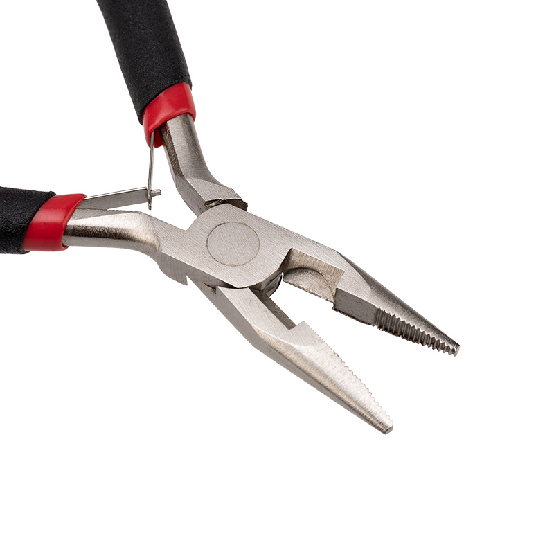 Тонкогубцы мини 120 мм никелированные REXANT 12-4604