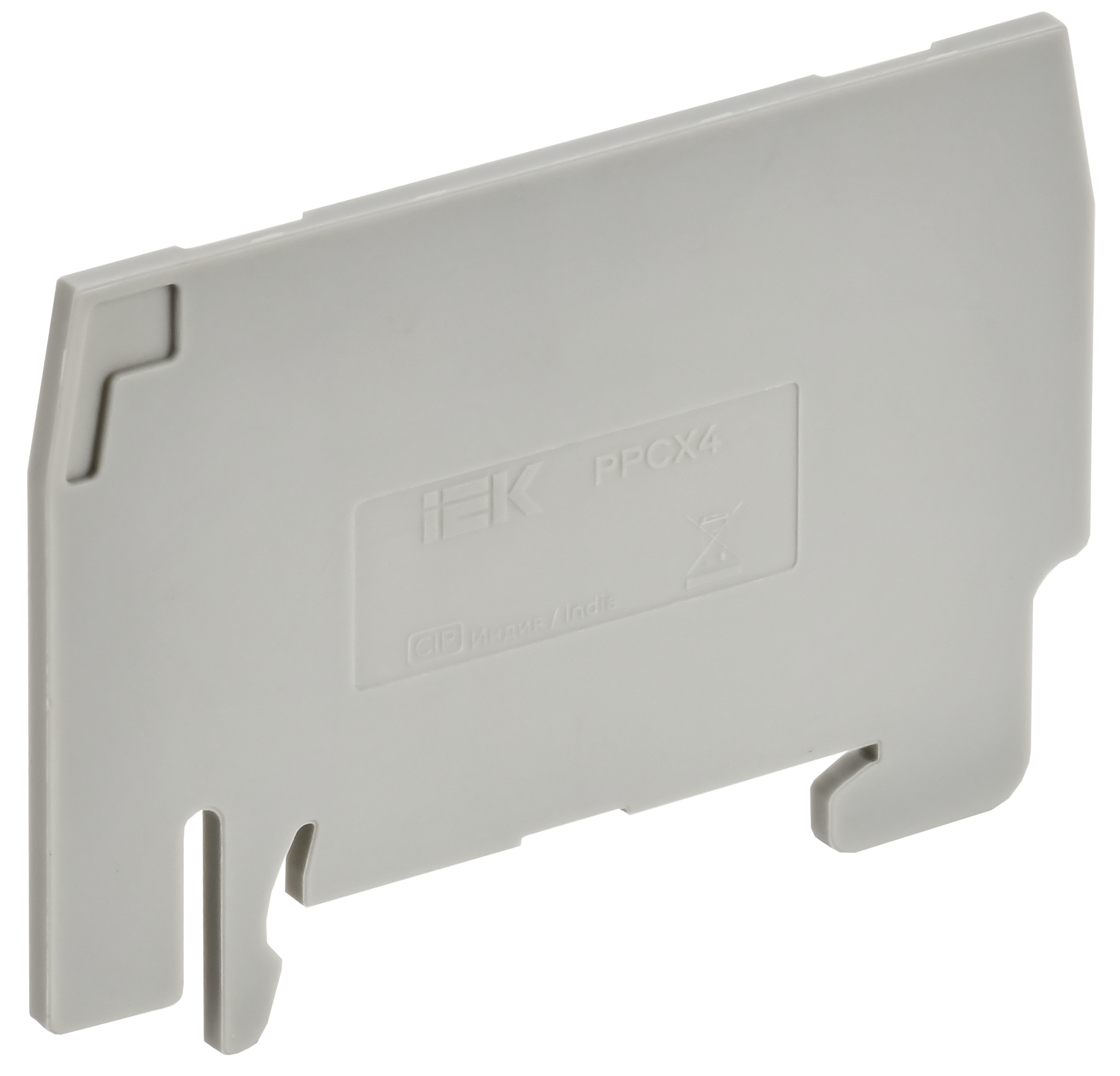 ARMAFIX Разделитель PPCX4 для колодки клеммной CX2.5-CX4 серый IEK AF-CT40-00-K03-004-PP