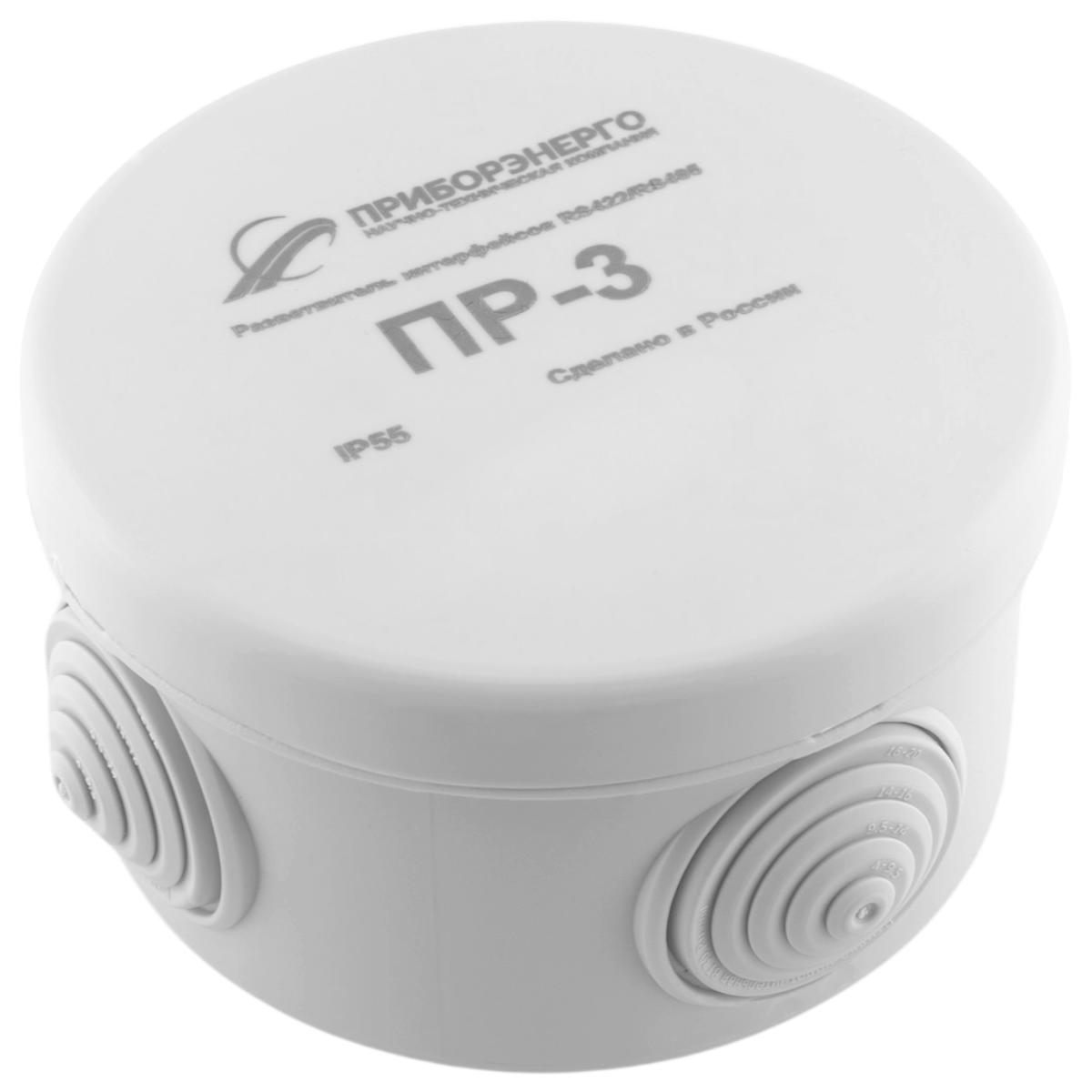 Разветвитель интерфейса rs 422/485 ПР-3 IP55 Приборэнерго НТК НФ-00000004