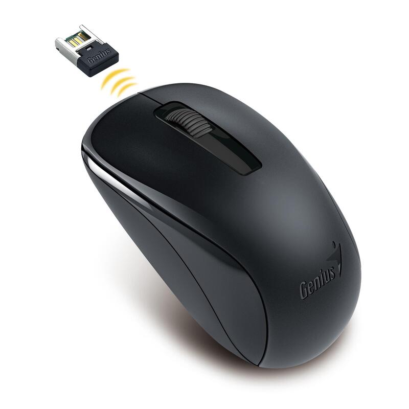 Мышь беспроводная NX-7005 оптическая, черный Genius 31030017400