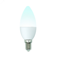 Лампа светодиодная с трехступенчатым диммером 100-50-10 LED 6вт 175-250В свеча 510Лм Е14 4000К Uniel Multibrigh UL-00002374
