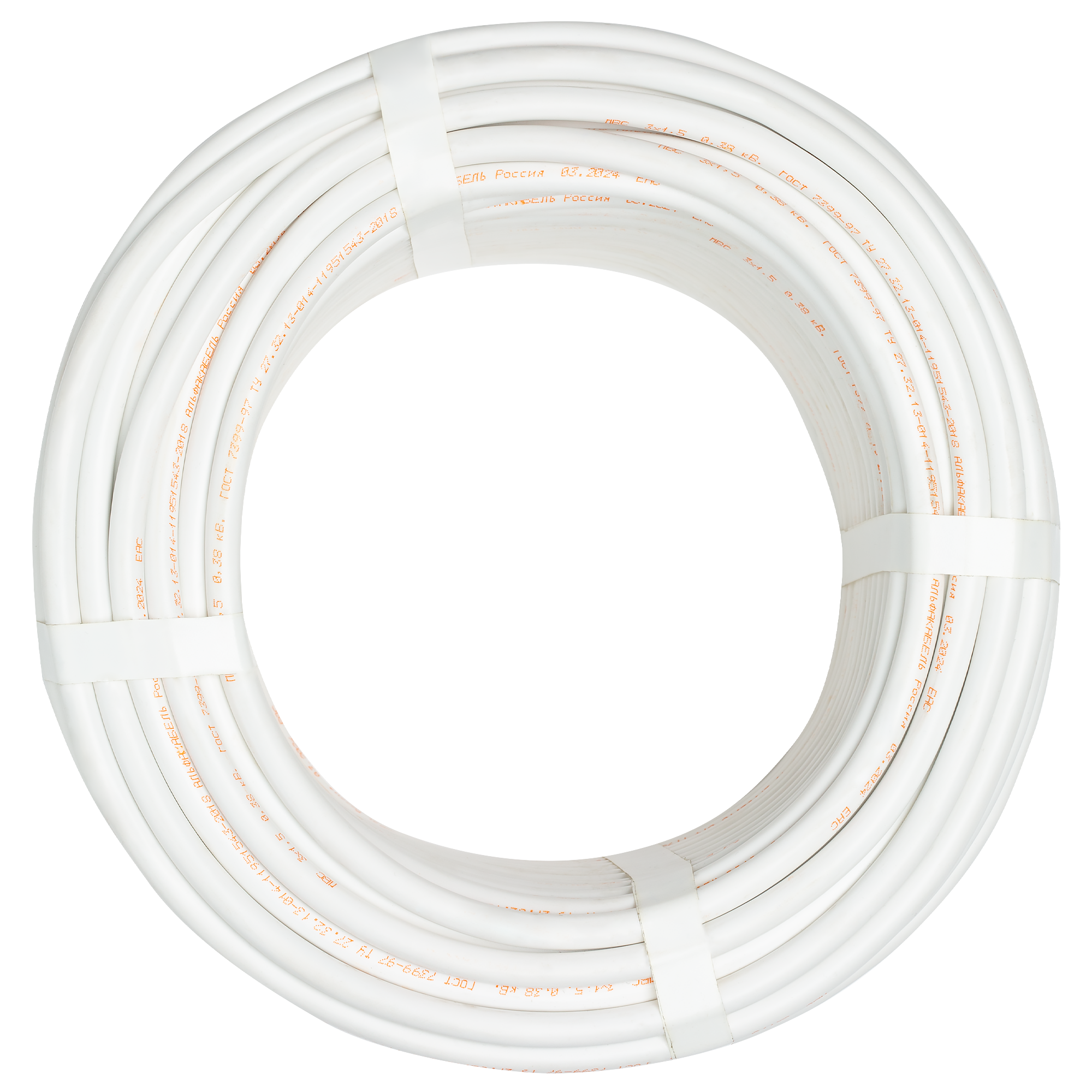 Провод соединительный ПВС 2х2.5   ТРТС АЛЬФАКАБЕЛЬ 656796