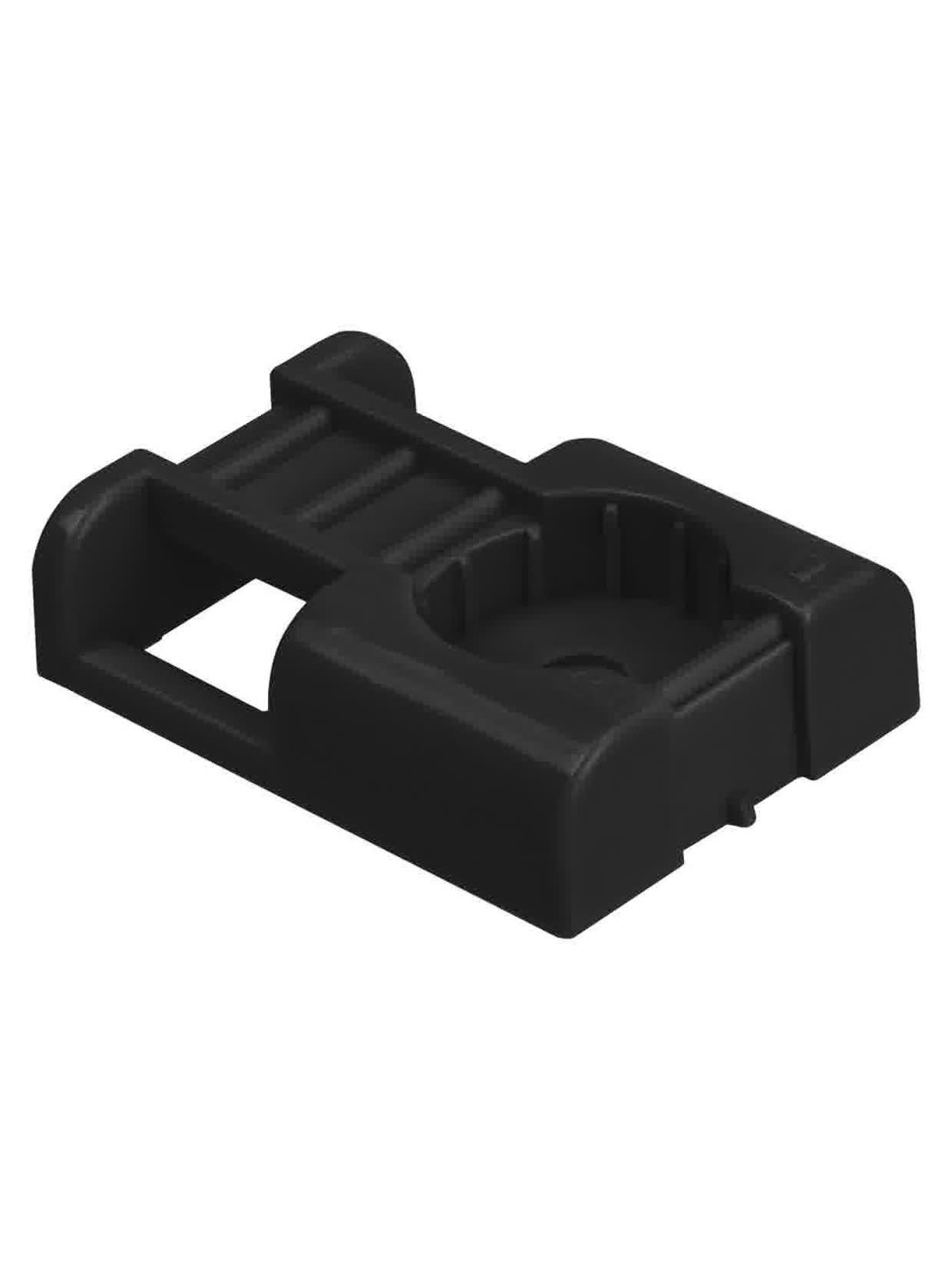 Площадка под хомуты для прямого монтажа упак/100шт. черная TDM TDM ELECTRIC SQ0516-0502