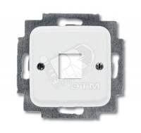 REFLEX Накладка телефонная и компьютерная альпийский белый ABB 2561-214 2CKA001753A3833