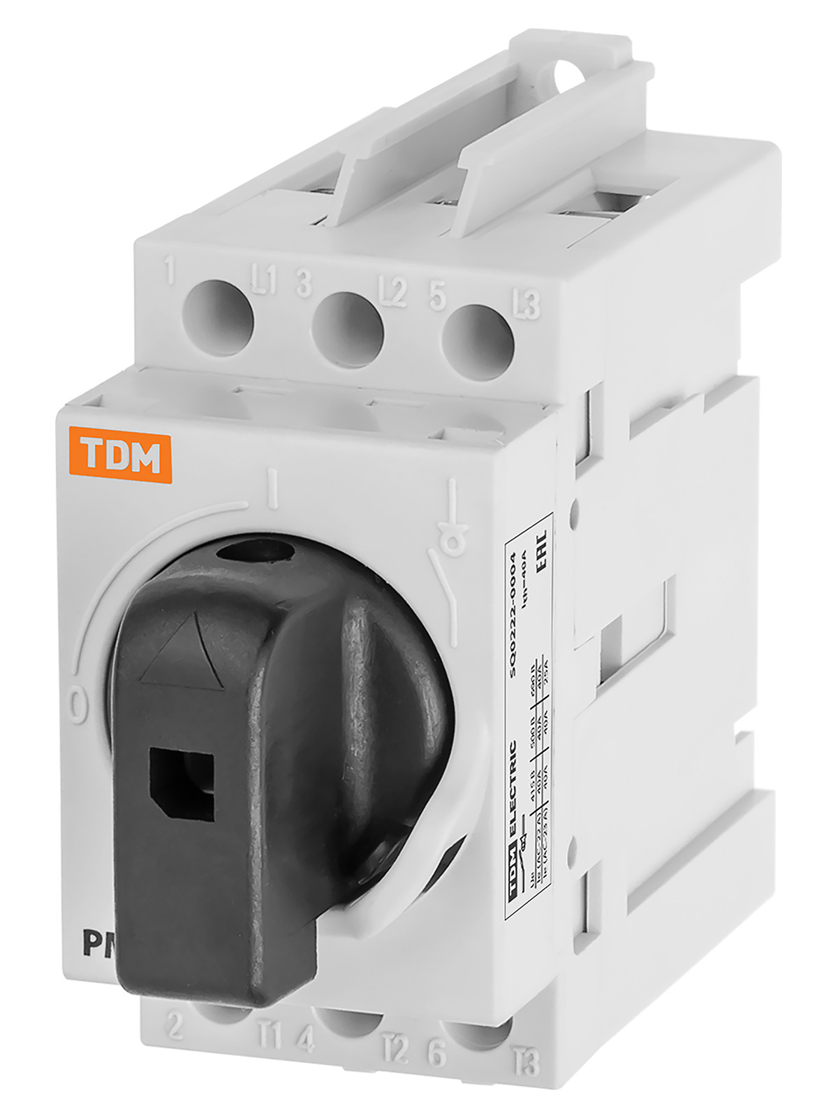 Рубильник модульный РМ-40 3П 40A TDM TDM ELECTRIC SQ0222-0004
