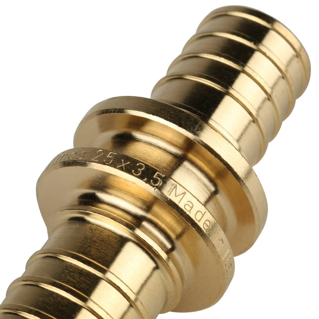 Муфта 25 аксиальная, латунь STOUT SFA-0003-000025 RG008P0TP34QQB