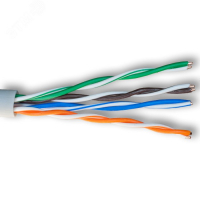 Витая пара U/UTP кат 5e 4x2xAWG24 Standart Cu LSZH нг(А)-HF IN 305м SUPRLAN 01-0320-1