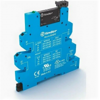Модуль интерфейсный (сборка 34.51.7.024.0010 + 93.01.0.024), электромеханическое реле, 1CO 6A, контакты AgNi, питание 24В AC/DC, категория защиты IP20, винтовые клеммы FINDER 38.51.0.024.0060 385100240060