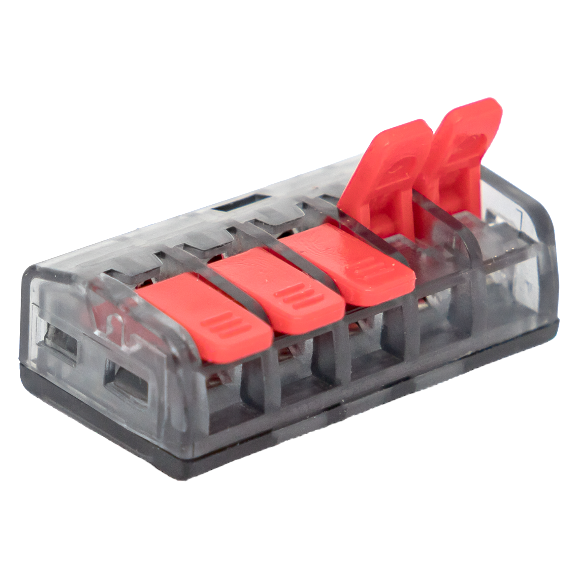 Клемма СМК 221-415 5 отверстий 0.2-4.0 мм2 (50 шт.) PROxima EKF plc-smk-221-415