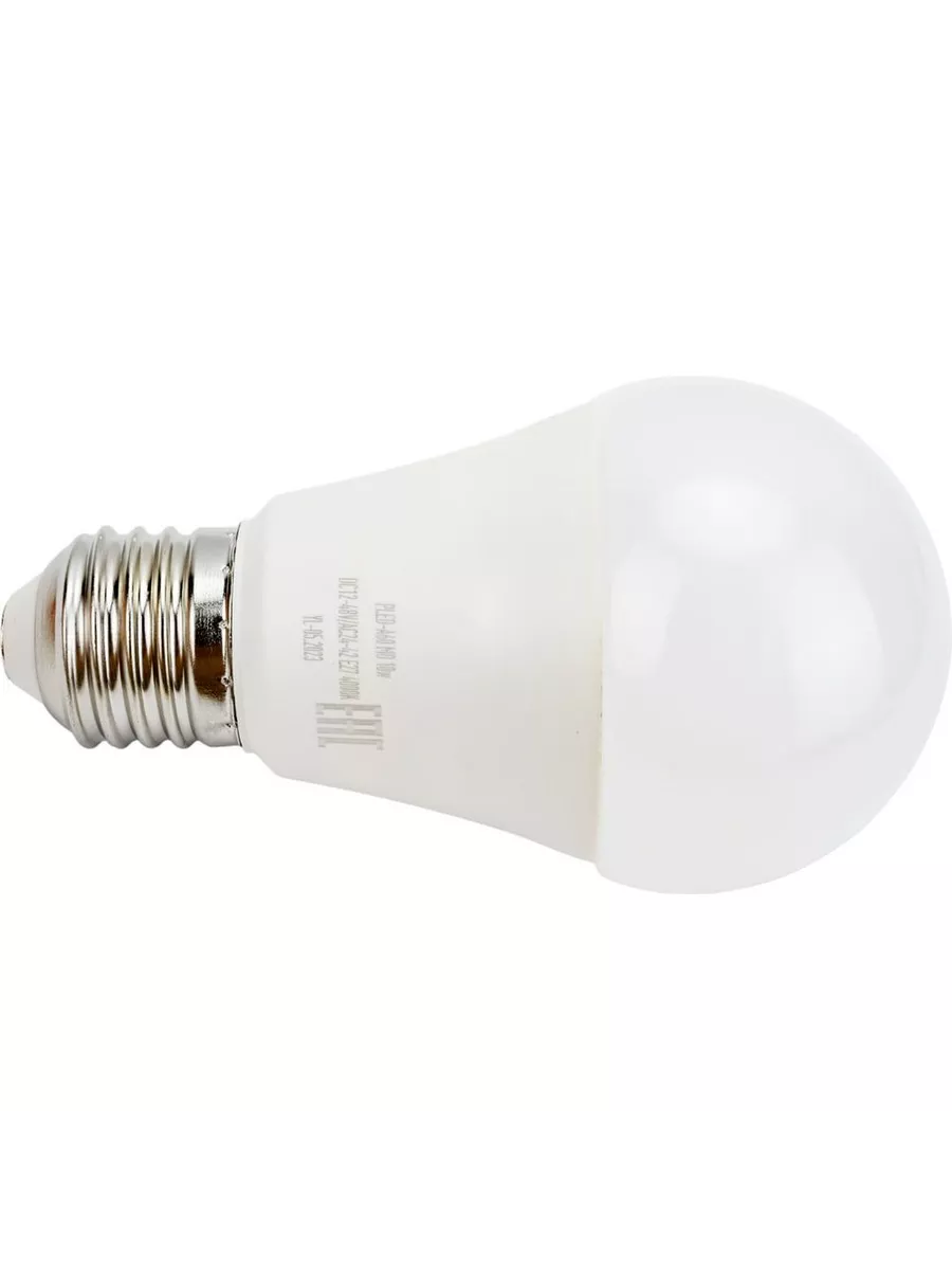 Лампа светодиодная специального назначения LED 10w E27 4000K груша пониженное напряжение JazzWay 5019782