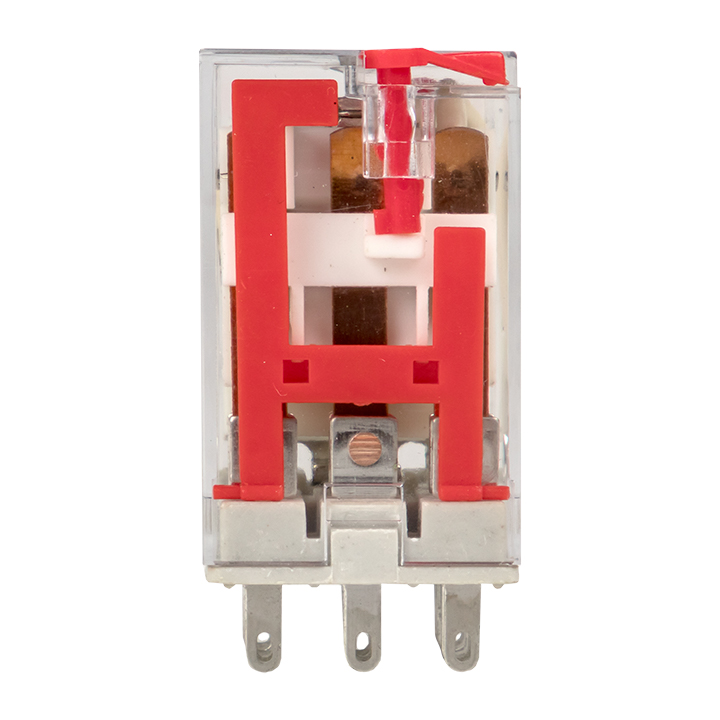 Реле промежуточное с кнопкой и мех. Индикацией RPAt 22/3 10A 230В AC AVERES EKF rpat-22-3-230AC