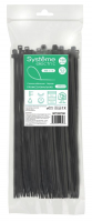 Стяжка кабельная MultiSet 300х7.6 Чёрная (100шт) Systeme Electric IMT30076B
