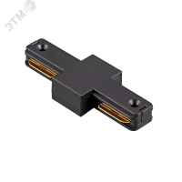 Коннектор черный (пластик) I-обр.PTR P CI-BL JazzWay 5052079