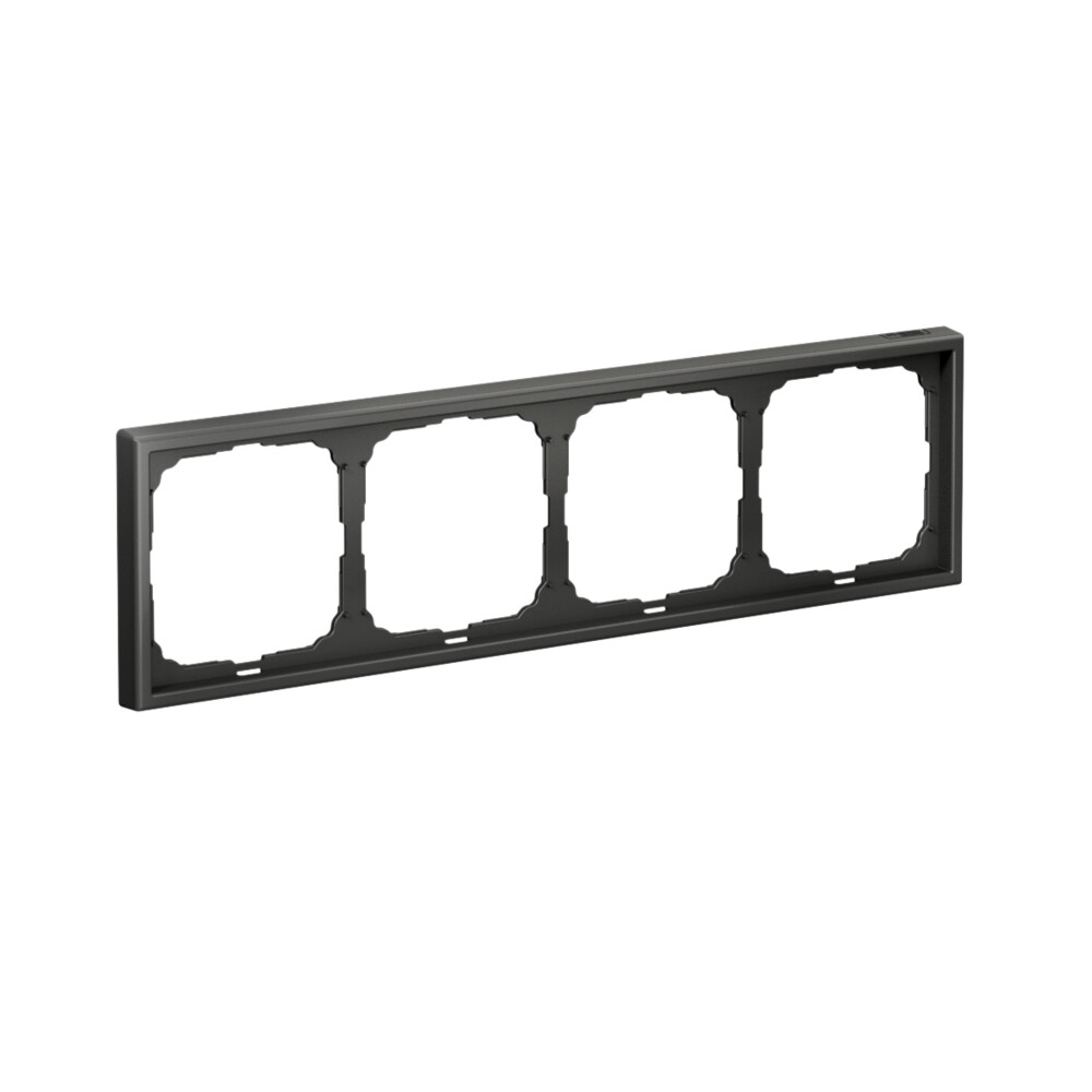 ARTGALLERY рамка 4-постовая, универсальная, базальт Systeme Electric GAL001404