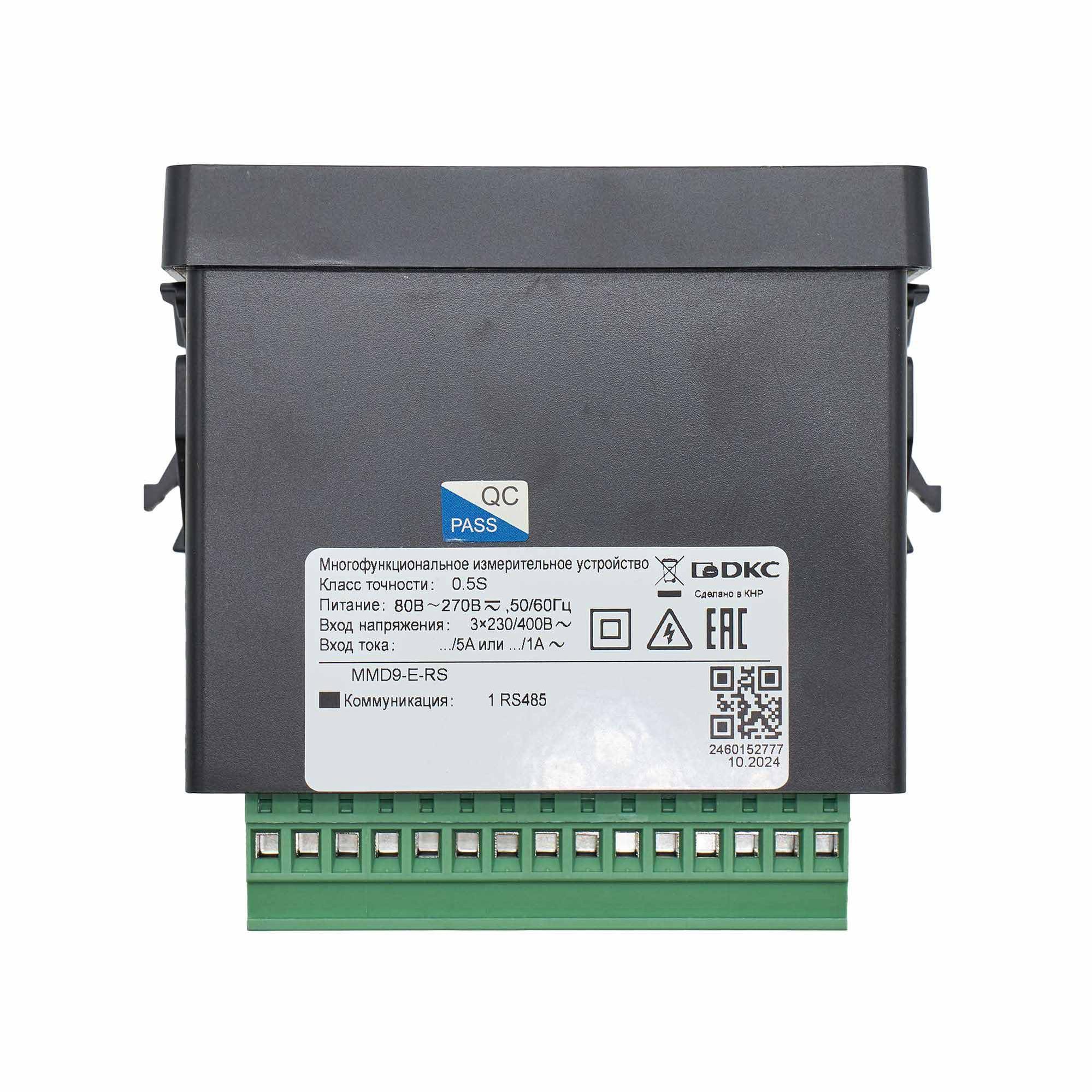 Устройство измерительное многофункциональное MMD9-C, ЖК-дисплей, RS-485, Modbus DKC MMD9-C-RSDA