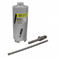 Коронка алмазная по бетону 68х150 мм Hilberg Laser Deep Drill HD368