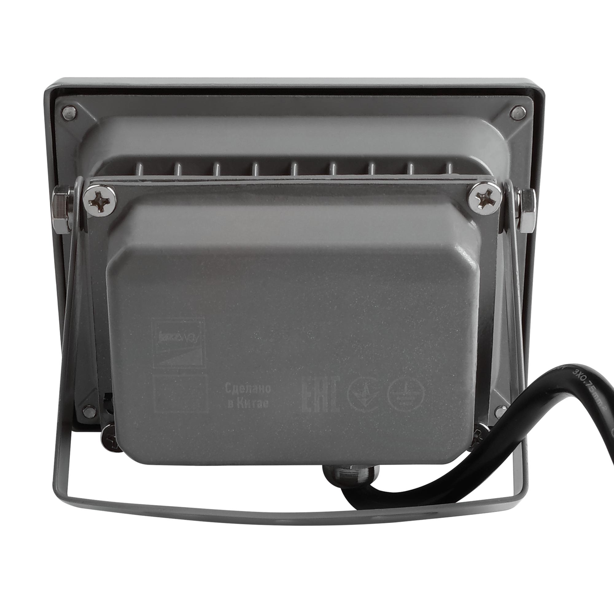 Светильник светодиодный ДО-10Вт PFL-10W/RGB-RC/GR JazzWay 1005892