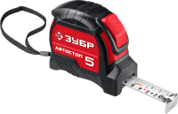 Рулетка с автостопом Автостоп 5м х 25мм ЗУБР 34052-05-25_z01