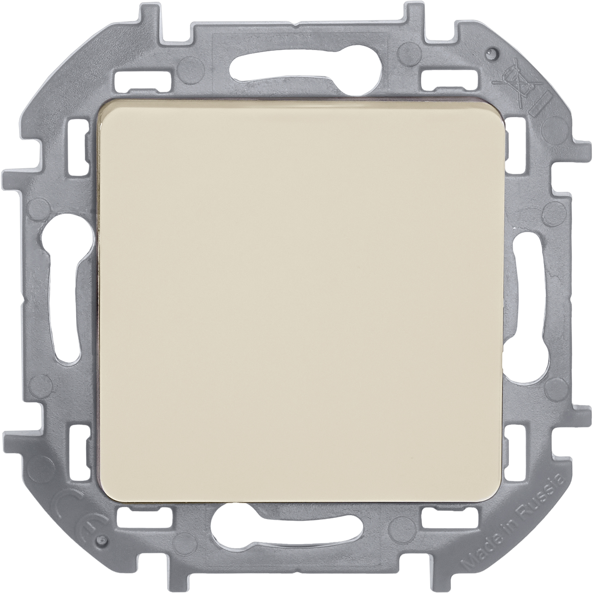 Выключатель одноклавишный INSPIRIA 10 AX 250 В~ слоновая кость Legrand 673601