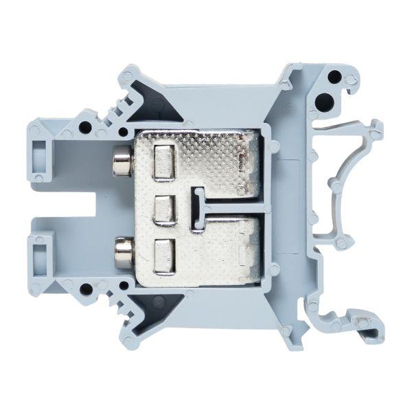 Клеммная колодка винтовая 16 UT серая EKF scr-ut-16-g